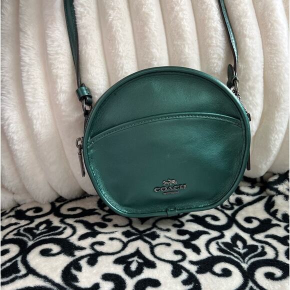 Coach Legacy Canteen Bag in Metallic Leather F29794 “A Coach Archive Re-Edition” - Picture 1 of 7